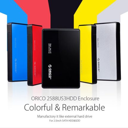 ORICO 2.5″ USB3.0 External HDD Enclosure