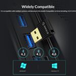 ORICO USB Bluetooth 5.0 Dongle Adapter Mini Wireless Mouse Music Audio Receiver Transmitter for PC Speaker Mouse Laptop 5