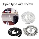 1pc Cable Sleeves 2m Cable Sheath Cable Cord Wire Organizer PC TV Winding Tube Pipe Make The Wire Succinct Electrical Equipment_1 6