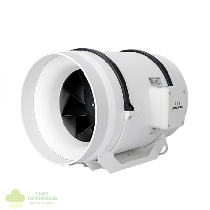 AMX 200mm Mixed Flow Industrial Inline Duct Fan