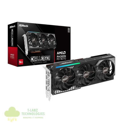 ASRock AMD Radeon RX 9070 Challenger 16GB Graphics Card
