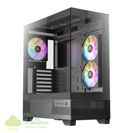 Antec CX700 ARGB ATX | Micro-ATX | ITX ARGB Mid-Tower Gaming Chassis - Black