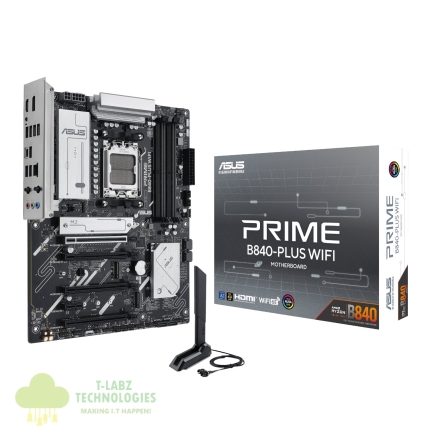 Asus PRIME B840-PLUS WIFI AMD AM5 ATX Gaming Motherboard