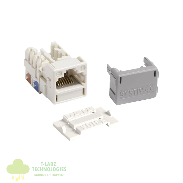 CommScope CAT6 U-UTP MGS400 White Outlet Cable - Image 1