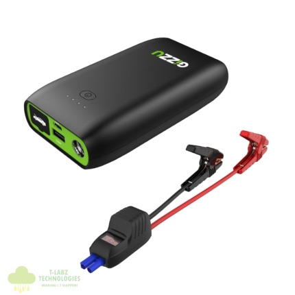 GIZZU 1000A Jump Starter 10400mAh - Black