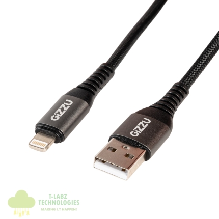 GIZZU 12W USB to Lightning 2m Cable