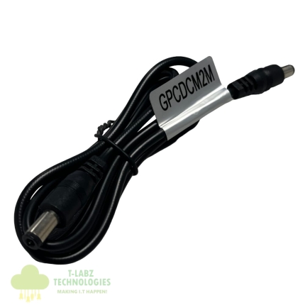GIZZU Power Cable DC 12V Male to Male Extender 1.2M