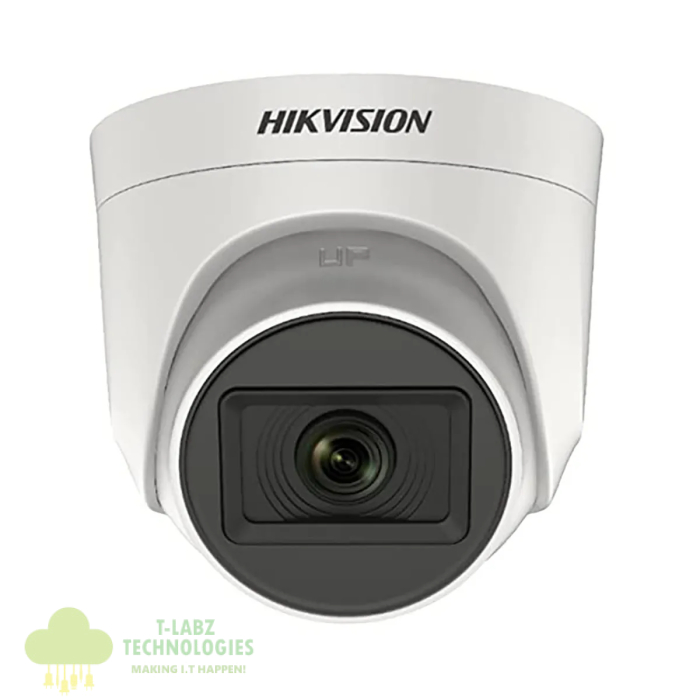 Hikvision 2MP 2.8mm Fixed Indoor Turret Analogue Camera - Image 1
