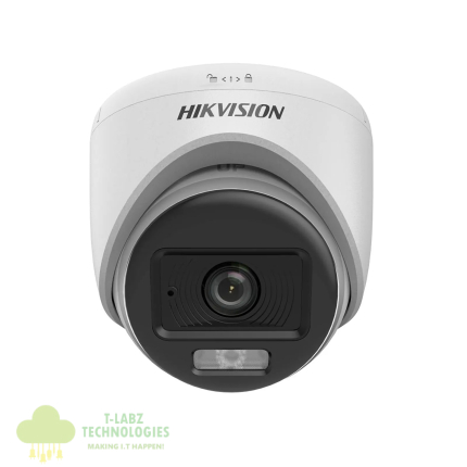 Hikvision 2MP Smart Hybrid Light Fixed Turret Analogue Camera