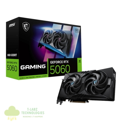 MSI GeForce RTX 5060 8GB GAMING OC Graphics Card