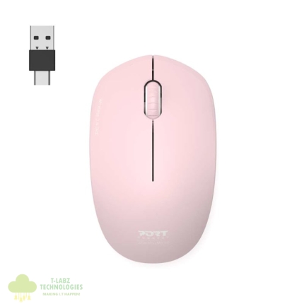 Port Connect MOUSE COLLECTION II WIRELESS Blush