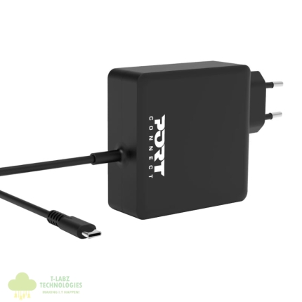 Port Connect Type-C 65W Universal Notebook Adapter