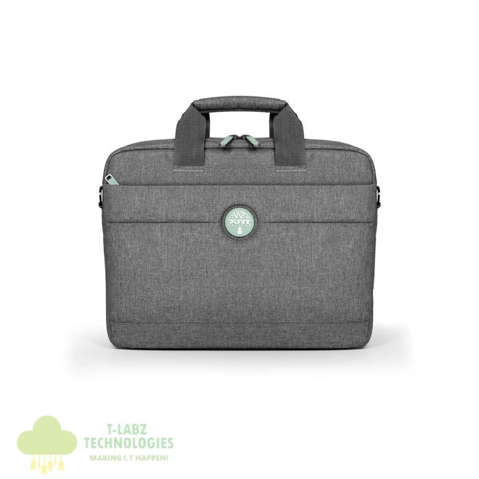 Port Yosemite Eco Grey 15.6" Toploader Bag - Image 1