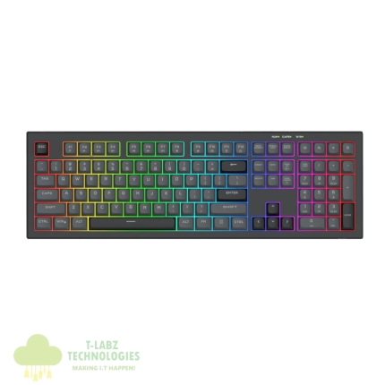 REDRAGON CRUX Membrane Gaming Keyboard - Black