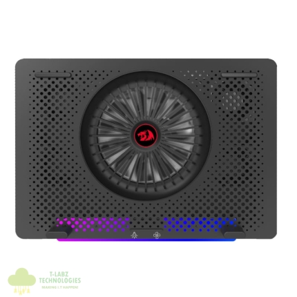 REDRAGON Dual USB 5 Fan RGB Gaming Notebook Stand