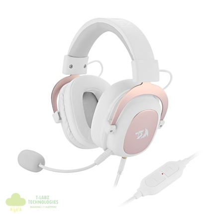 REDRAGON Over-Ear ZEUS 2 USB Gaming Headset - White