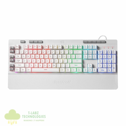 REDRAGON SHIVA Membrane Keyboard - White