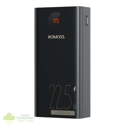 Romoss Power Bank Zeus 40000mAh 22.5w BK