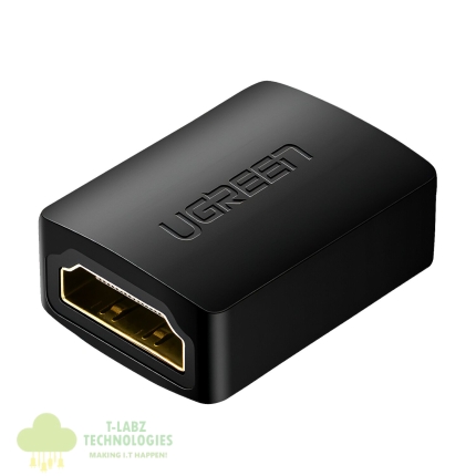 UGREEN 20107-20107 HDMI Female to Female Adapter - Black