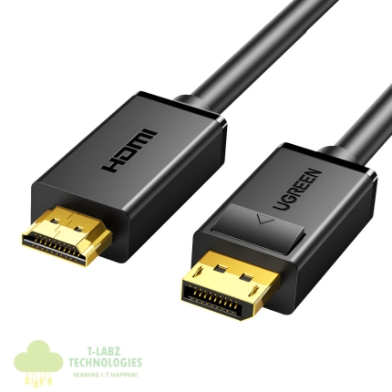 UGREEN DP101 DisplayPort to 4K HDMI Cable 3m