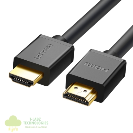 UGREEN HD104-10106 HDMI 4K Cable Male to Male Black 1m - Black