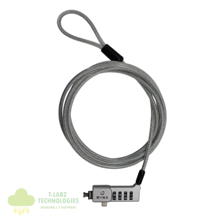 WINX Secure Max Universal Code Cable Lock