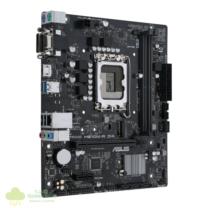 ASUS PRIME H610M-R D4 LGA 1700 M-ATX Gaming Motherboard Integration - Image 2