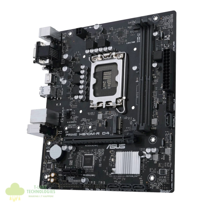 ASUS PRIME H610M-R D4 LGA 1700 M-ATX Gaming Motherboard Integration - Image 4