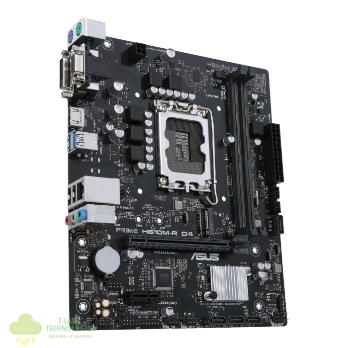 ASUS PRIME H610M-R D4 LGA 1700 M-ATX Gaming Motherboard Integration - Image 5