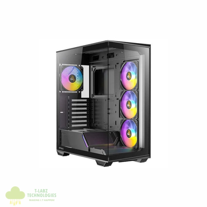 Antec C3 ARGB ATX | Micro-ATX | ITX ARGB Mid-Tower Gaming Chassis - Black - Image 3