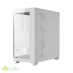 Antec CX300 ATX ARGB Gaming Chassis - White - Image 3