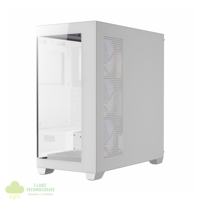 Antec CX300 ATX ARGB Gaming Chassis - White - Image 3