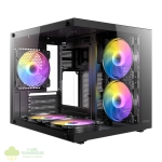 Antec VCX20M RGB Elite Micro-ATX | ITX Mini-Tower Gaming Chassis - Black