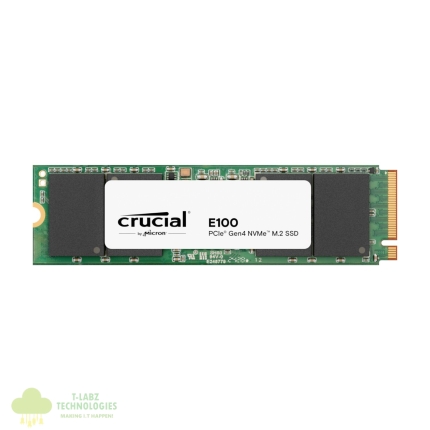 Crucial E100 1TB PCIe Gen4 2280 NVMe M.2 SSD