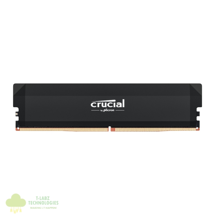 Crucial Pro Overclocking 16GB 6400MHz DDR5 Desktop Memory Black - Image 1