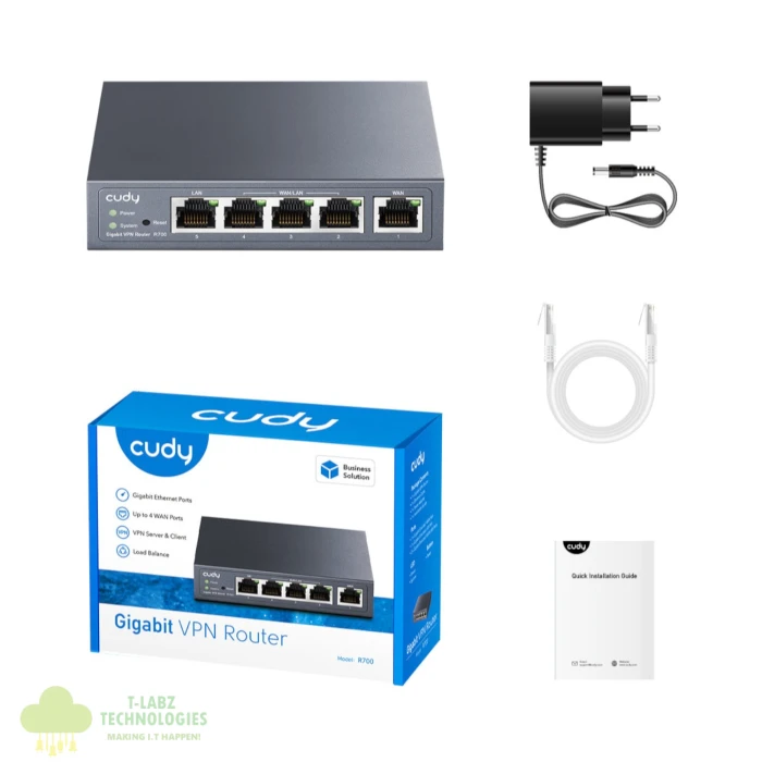 Cudy R700 Gigabit Multi-WAN VPN Router - Image 6