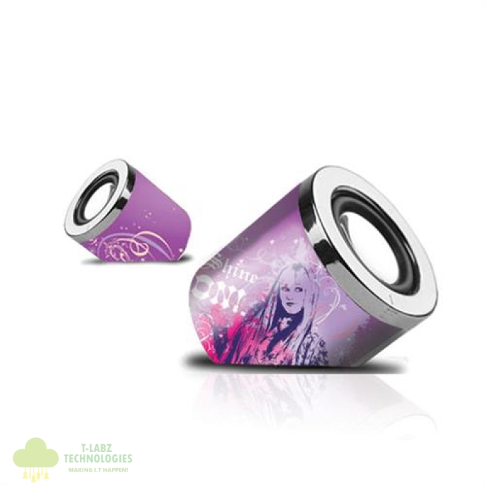 Disney Hanna Montana Mini Drum Speaker - Image 1