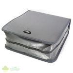 Ebox 240pcs Cd Holder Sparkling Grey