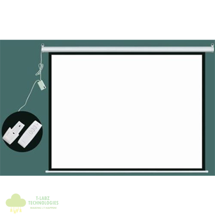 Esquire Electric Projector Screen 180 X 180 with - Image 1