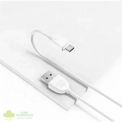 Ezra Usb To TypeC Fast Data 1meter 2A White Cable