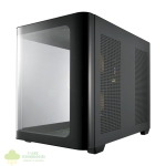 FSP S380 ARGB M-ATX Mid Tower Gaming Chassis - Black - Image 2