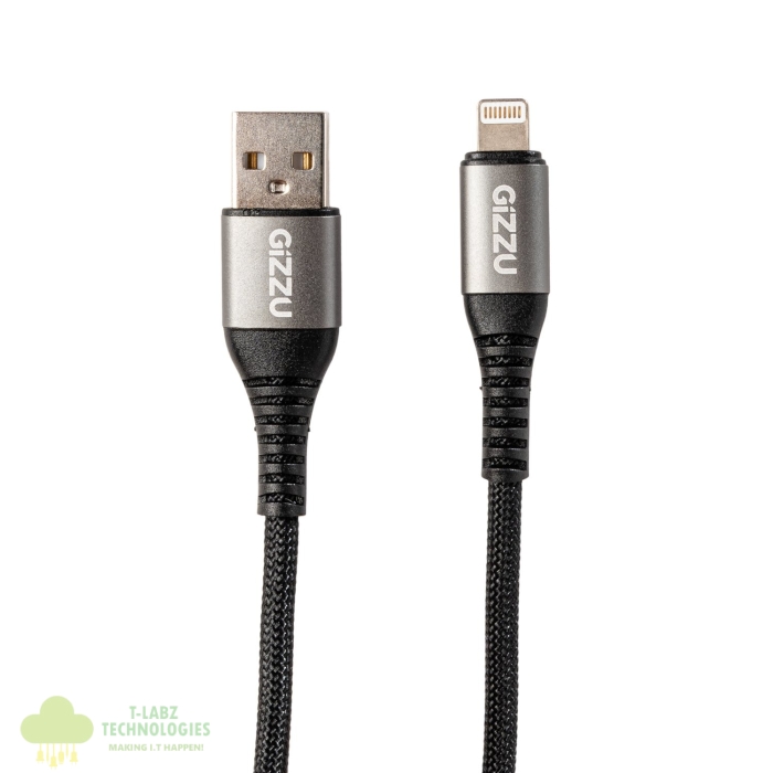 GIZZU 12W USB to Lightning 1m Cable - Image 2