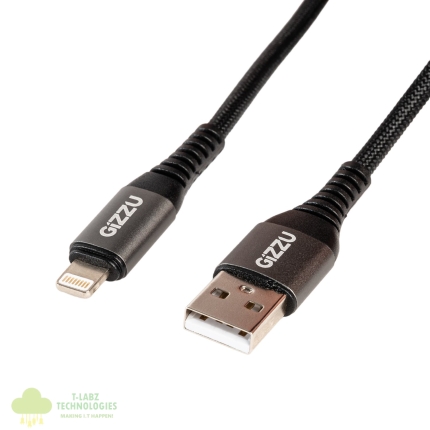 GIZZU 12W USB to Lightning 2m Cable