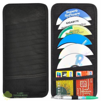 Geeko 12 Disc Visor Holder