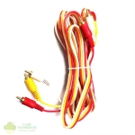 Geeko 3m 3x RCA Cinch Male to Male Audio