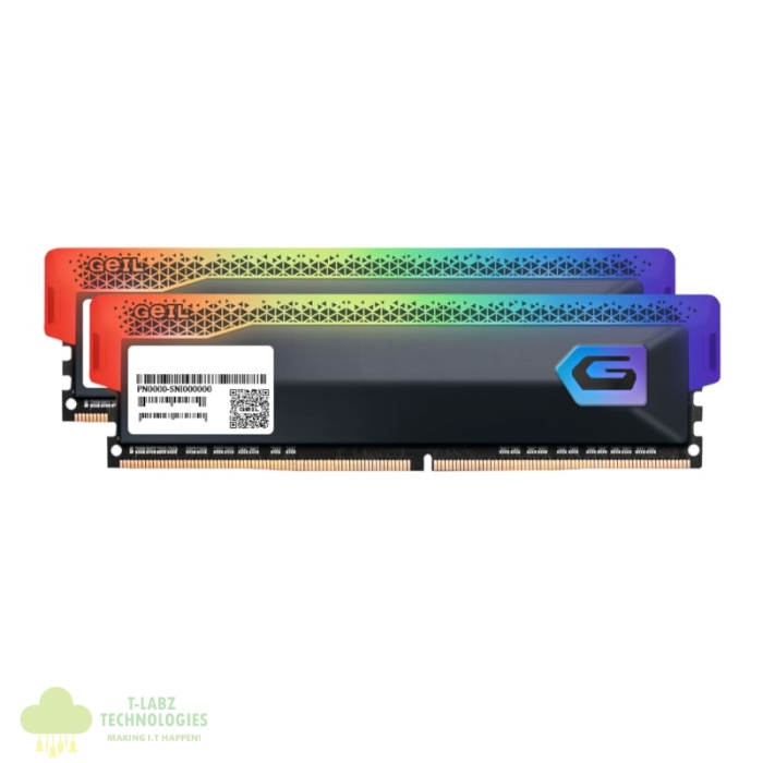 Geil Orion RGB 16GB KIT(2X8GB) 3600MHz DDR4 Desktop Gaming Memory - Grey - Image 2