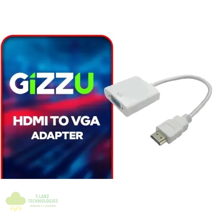 Gizzu 1080P HDMI to VGA Adapter GAPHV - Image 1