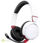 HP HyperX Wireless Headset in White is built for
