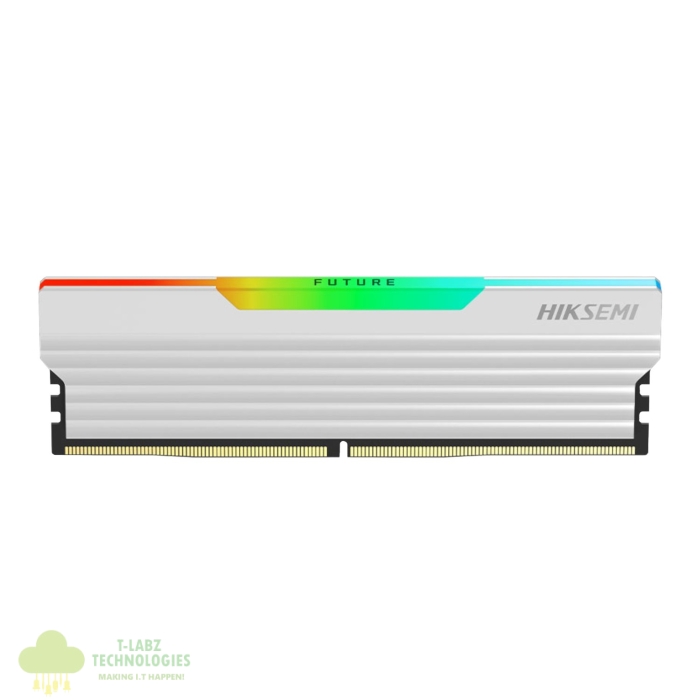 Hiksemi Future RGB 16GB 3600MHz DDR4 Desktop Gaming Memory White - Image 1