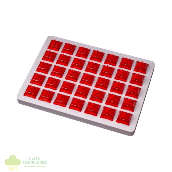 Keychron Red Gateron Phantom Switches 110 pcs - Image 1